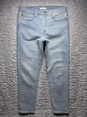 LEVIS Jeans Womens 30 Wedgie Button Fly High Rise Light Big E Shaping Stretch